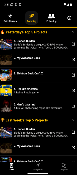 Category Feed